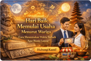 Hari Baik Memulai Usaha Menurut Wariga Cara Menentukan Waktu Terbaik Agar Bisnis Lancar